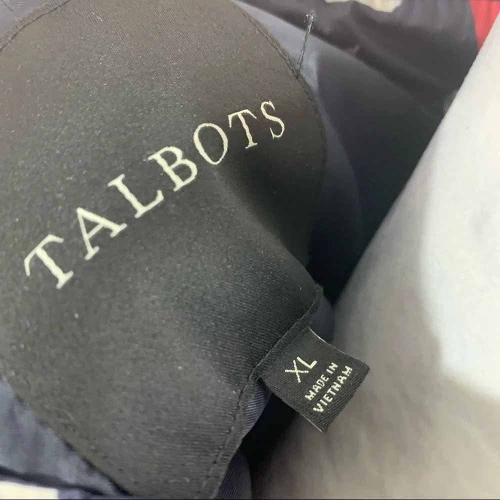 Talbots Sailboat Print Quilted Vest - Picture 9 of 10
